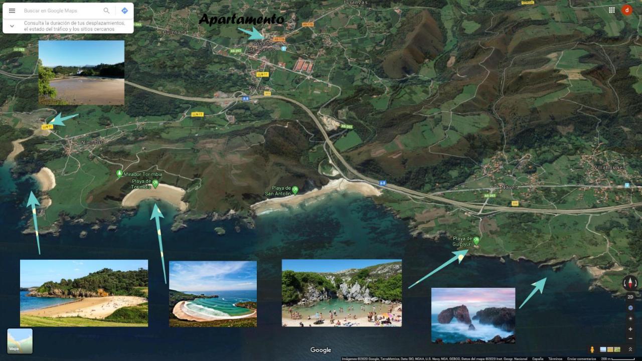 Apartamento Playa De Toranda Posada De Llanes エクステリア 写真